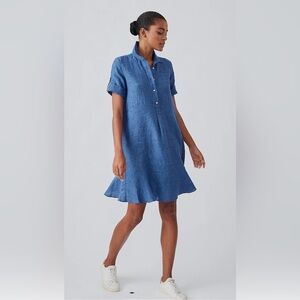 J. McLaughlin 100% percent linen dress NWOT